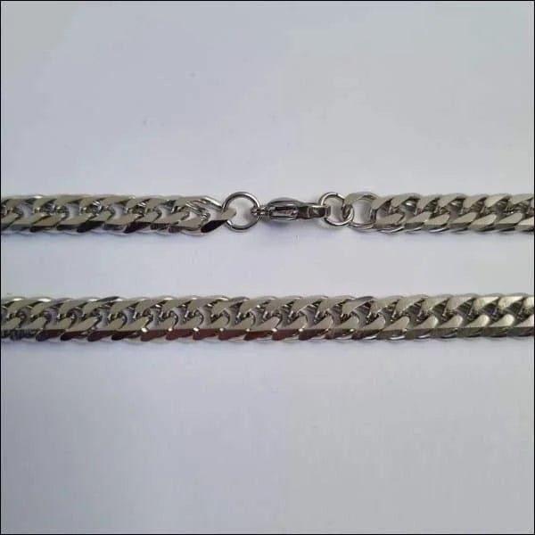 Stalen Gourmetschakelketting &acirc;&euro;&ldquo; Tijdloos & Stijlvol RVS Unisex - Unisex