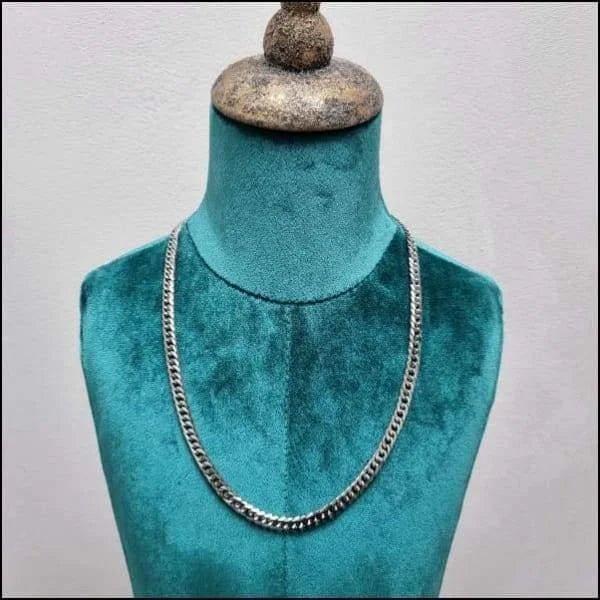 Stalen Gourmetschakelketting &acirc;&euro;&ldquo; Tijdloos & Stijlvol RVS Unisex - Unisex