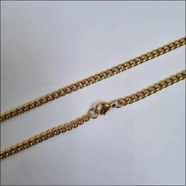 Gourmet Stalen Ketting &acirc;&euro;&ldquo; 50cm Soepele Stijlvolle Schakelketting RVS - Unisex