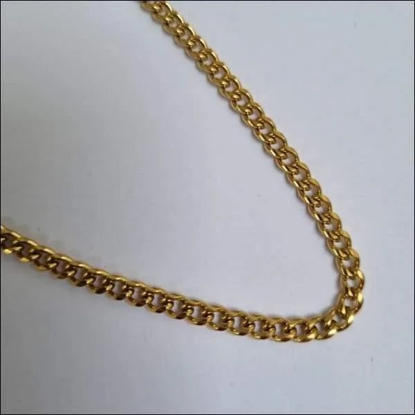 Gourmet Stalen Ketting &acirc;&euro;&ldquo; 50cm Soepele Stijlvolle Schakelketting RVS - Unisex