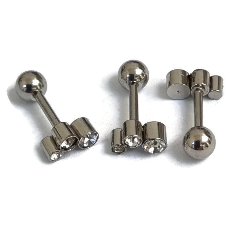 Transparante Helix Piercing of Tragus Piercing - Unisex