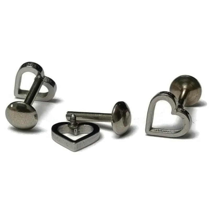 Chique Helix met Hart - oor piercing - Unisex