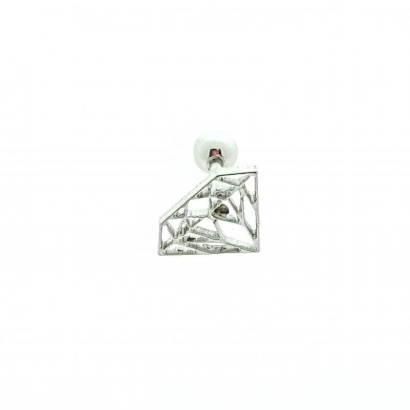 Luxe Helixpiercing Diamant vorm - Unisex