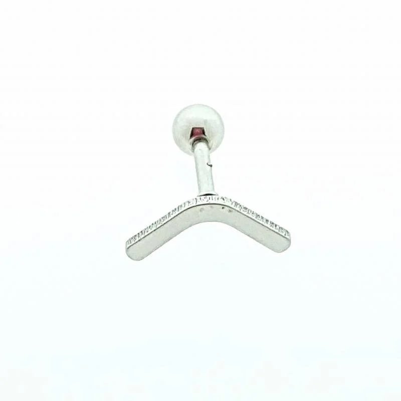 Stijlvolle Helixpiercing in Chirurgisch Staal - Unisex