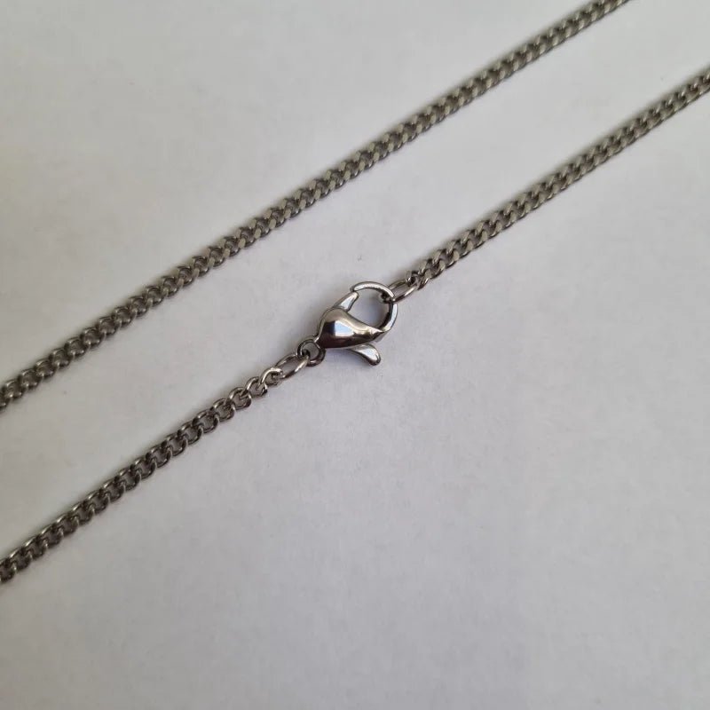 Zilverkleurige Kinder Gourmet Ketting Staal &acirc;&euro;&ldquo; 40cm Kinderketting RVS - Unisex