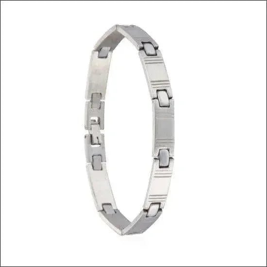 Stalen Armband 21cm - Zilverkleurig RVS
