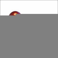 Trendy Parel Tongpiercing -Staal - Creme -