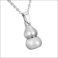 Ashanger Kalebas &acirc;&euro;&ldquo; 3x1,4cm RVS Staal Goudkleurig & Zilverkleurig - Goudkleur 