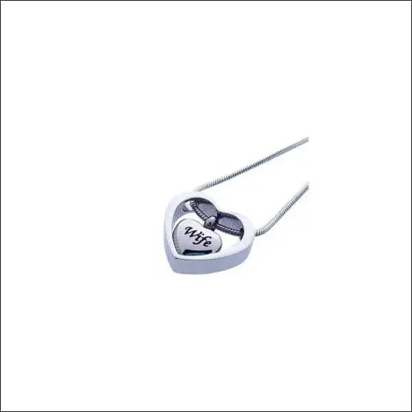 Stalen Ashanger Hart in Hartje &acirc;&euro;&ldquo; Zilver of Ros&Atilde;&copy; 20x20mm Gedenksieraa