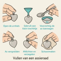 Boeddha Ashanger RVS &acirc;&euro;&ldquo; 4x3cm Inclusief Ketting 45cm Gedenksieraad - Unisex