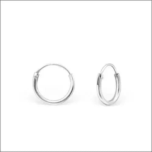 Zilveren Oorringen &acirc;&euro;&ldquo; Meerdere Maten 8-22mm 925 Zilver Huggie - Zilverkleurig / 12