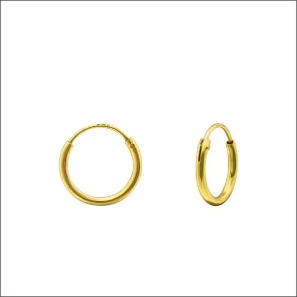 Zilveren Oorringen &acirc;&euro;&ldquo; Meerdere Maten 8-22mm 925 Zilver Huggie - Zilverkleurig / 20