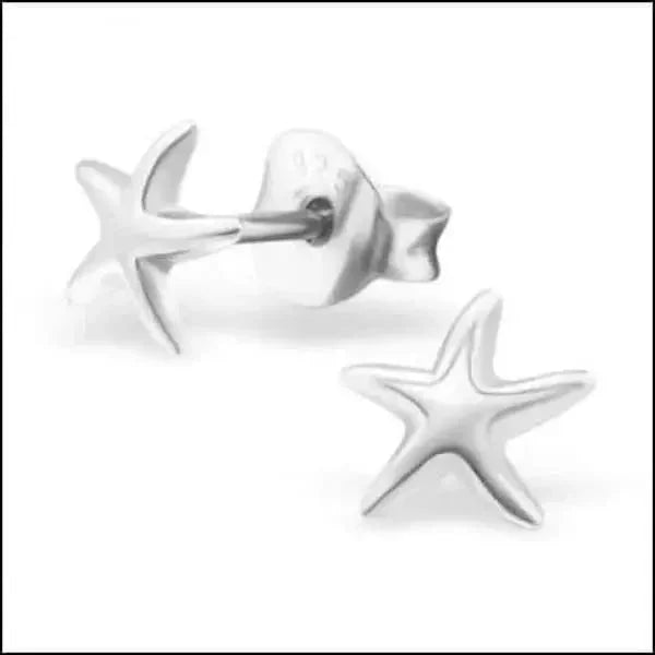 Zilveren Zeester Oorstekers &acirc;&euro;&ldquo; Meerdere Modellen 925 Zilver Natuur Design - Zilver