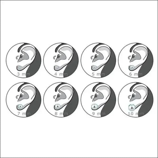 Zilveren Bali Oorstekers Geoxideerd &acirc;&euro;&ldquo; 8mm 925 Zilver Etnisch Boho Design - Ovaal-