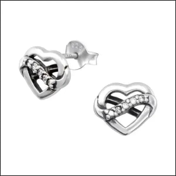Zilveren Keltische Oorbellen Celtic Knot &acirc;&euro;&ldquo;  925 Zilver - Knoop Zilver-7mm -