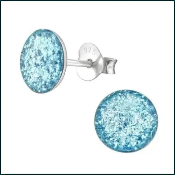 Zilveren Kinderoorbellen Glitter &acirc;&euro;&ldquo; Meerdere Kleuren & Vormen 925 Zilver - Ron