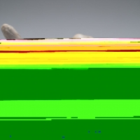 Bioplast Tongpiercing met Dierenhuid Motief - Spots-Fel Groen -