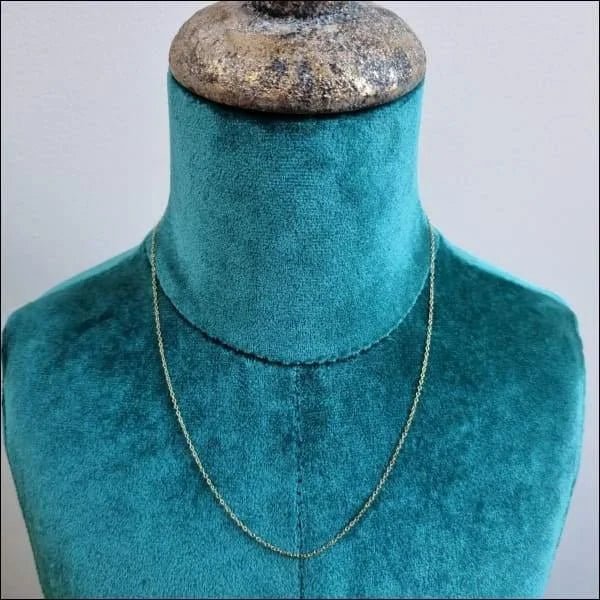 Goudkleurige Anker Ketting Dames Staal &acirc;&euro;&ldquo; Maritieme Schakelketting RVS - Unisex