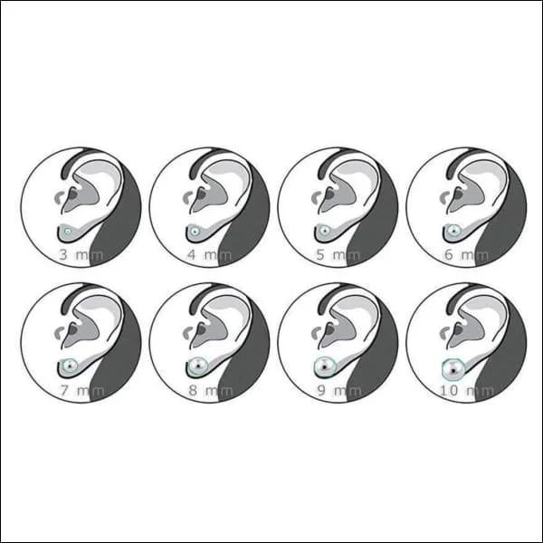 925 Zilveren Koala Oorbellen 8mm Kinderen - Schattige Koalabeertjes - Grijs-9mm -