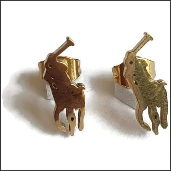 RVS Dieren Oorbellen Diverse Motieven - Dierenliefhebber Oorstekers - Olifant-10x7mm -