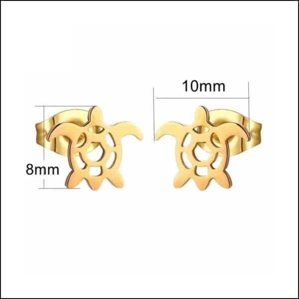 RVS Dieren Oorbellen Diverse Motieven - Dierenliefhebber Oorstekers - Hondje/Zilverkleur-9mm -