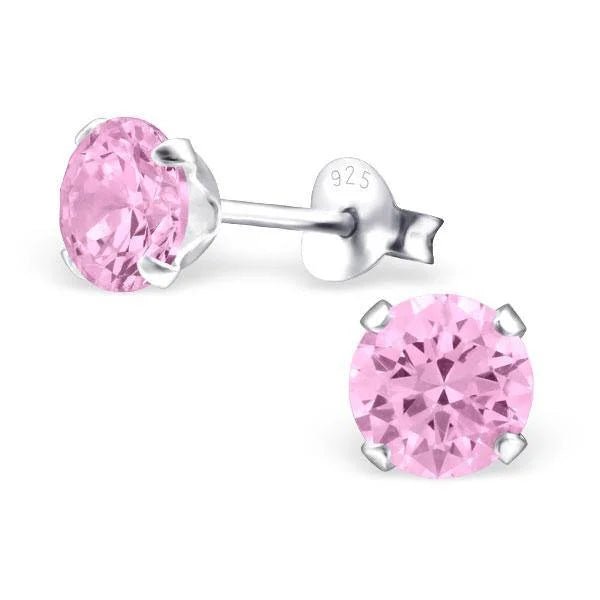 Zilveren Zirkonia Oorbellen - Aramat Jewels&Acirc;&reg; - Zwart -