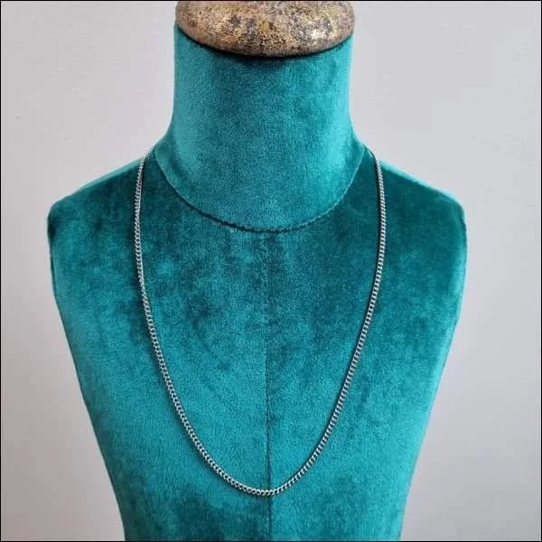 Zilverkleurige Open Gourmetketting RVS &acirc;&euro;&ldquo; Lichte Schakelketting Staal Unisex - 2.5