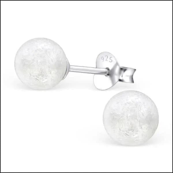 Zilveren Parel Oorbellen - Tijdloze Elegantie - 6mm / Zijde Wit -