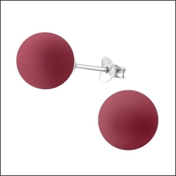 Zilveren Parel Oorbellen - Tijdloze Elegantie - 10mm / Roze -