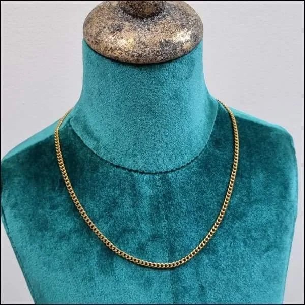 Stalen Gourmet Ketting met Karabijnhaak &acirc;&euro;&ldquo; Zilverkleurig Schakelketting RVS - Unis
