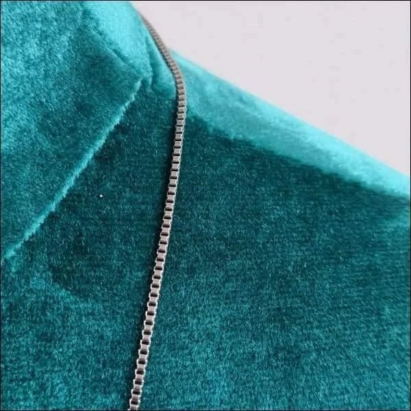RVS Venetiaanse Ketting Zilverkleurig &acirc;&euro;&ldquo; Elegante Schakelketting Unisex Staal - 40