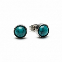 Turquoise Steen Oorbellen - Stijlvol en Duurzaam -