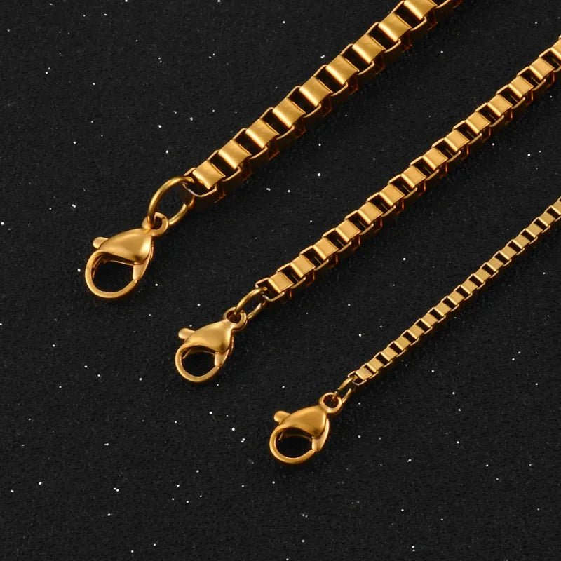 Exclusieve RVS Venetiaanse Ketting &acirc;&euro;&ldquo; Elegante Schakelketting Staal - Unisex