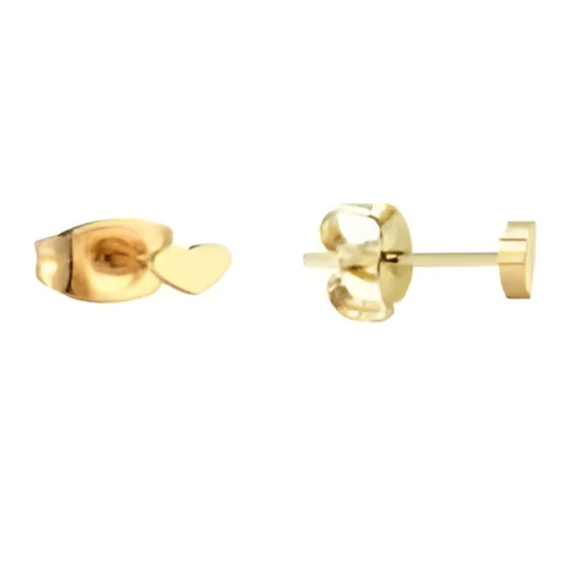 RVS Hartjes Oorbellen: Perfect Cadeau! - Zilverkleurig Sandblasted / 7mm -