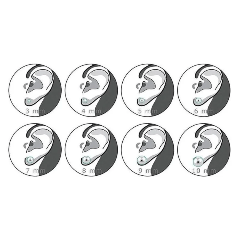 Vredesteken Oorbellen - Goudkleurig-9mm -