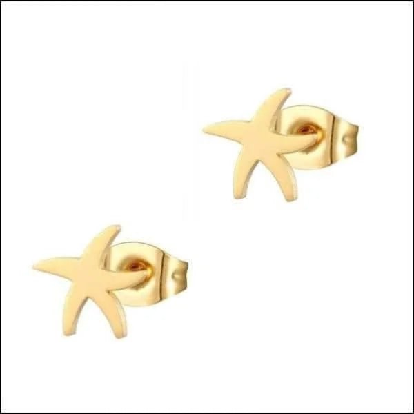 Stalen Zeester Oorbellen - Subtiel en Stijlvol - Zilverkleur / 10mm -