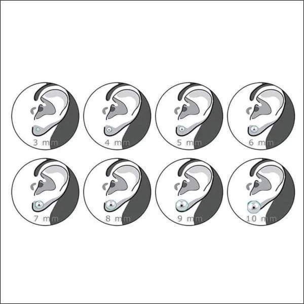 Stalen Vleugel Oorbellen - Kies Jouw Stijl! - Zilverkleur-12x7mm -