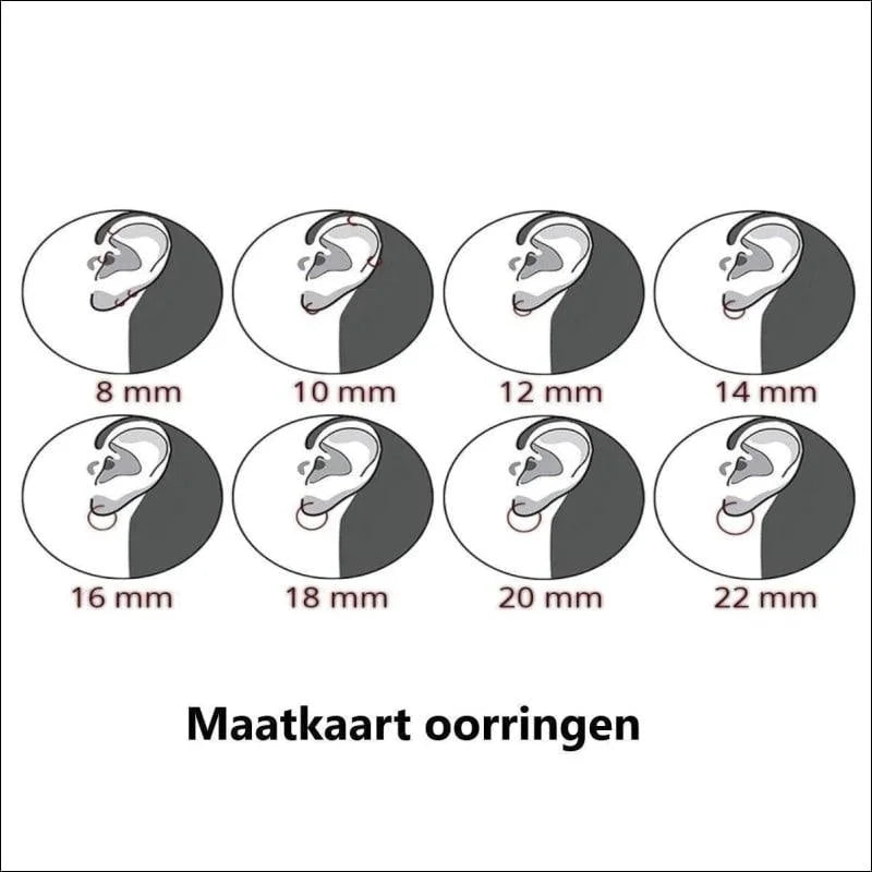RVS Ruit Doortrek Oorbellen met Kettinkje - Geometrische Hangers - Zilverkleurig -