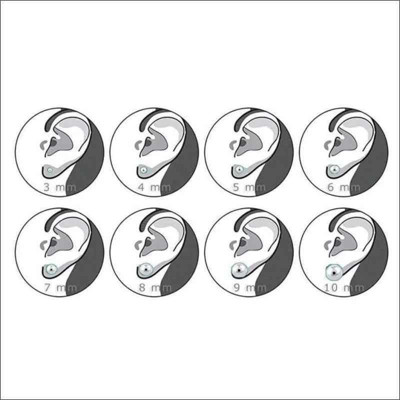 Elegante Stalen Oorbellen met Zirkonia steen - Ros&Atilde;&copy;kleurig / 3mm -