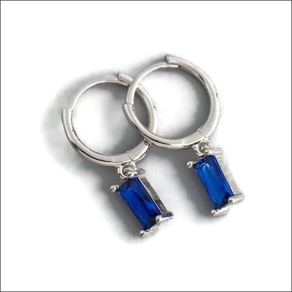 925 Zilveren Zirkonia Oorringen 10mm - Sprankelende Hoepel Oorbellen - Zilverkleurig-Transparant -