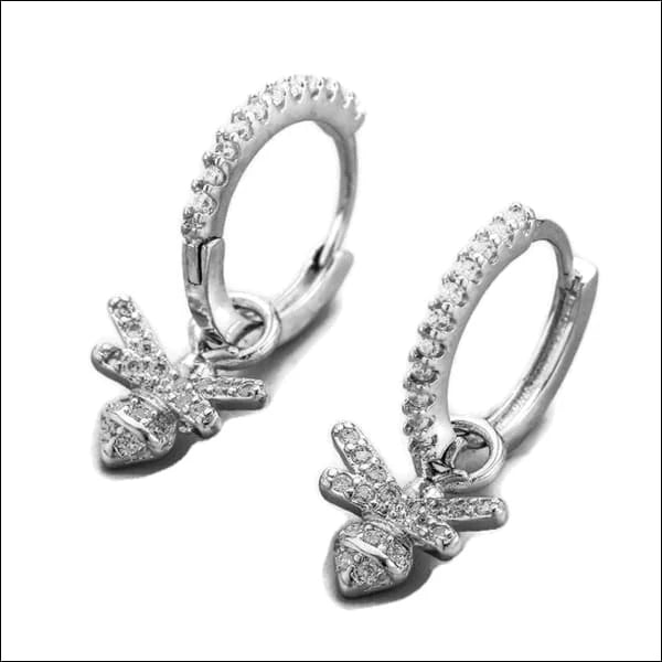 Zilveren Oorringetjes set met Goudkleurig Zilver - Zilverkleurig -