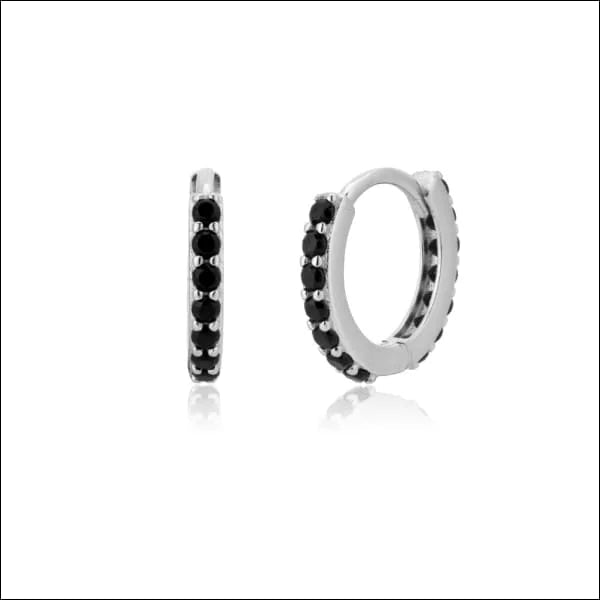 925 Zilveren Mini Oorbellen met Zirkonia 3-5mm - Kleine Studs - 9mm / Groen -