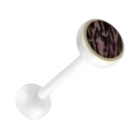 Bioplast Dierenprint Tongpiercing - Spots-Groen -