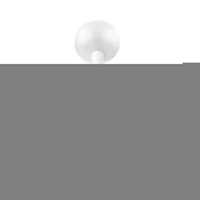 Uniek Witte Tongpiercing met Prachtig Logo - Kruisje -