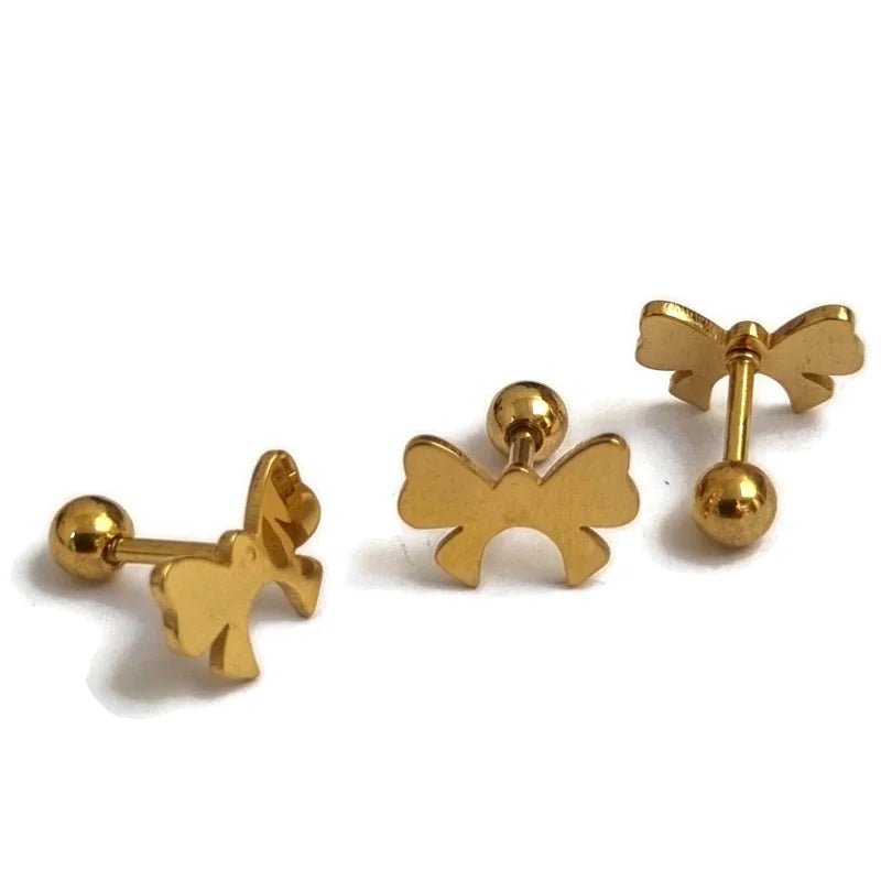 Helixpiercing Strik Chirurgisch Staal Goudkleur - Unisex