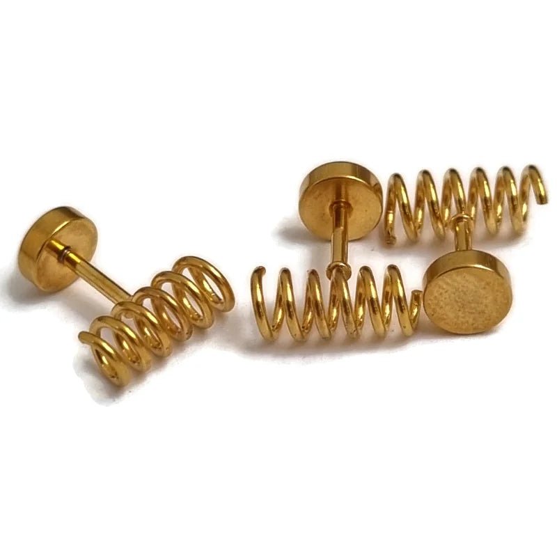 Helixpiercing Spiraal Goudkleur - Unisex