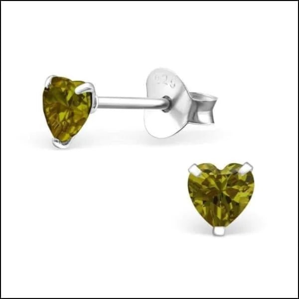 925 Zilveren Zirkonia Oorbellen Luxe - Sprankelende Oorstekers - 6mm / AB Transparant - Heren