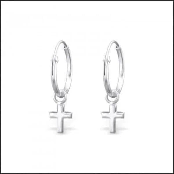 925 Zilveren Kinder Oorringen 10mm Diverse Modellen - Meisje Hoops - Druppel-6x4mm -