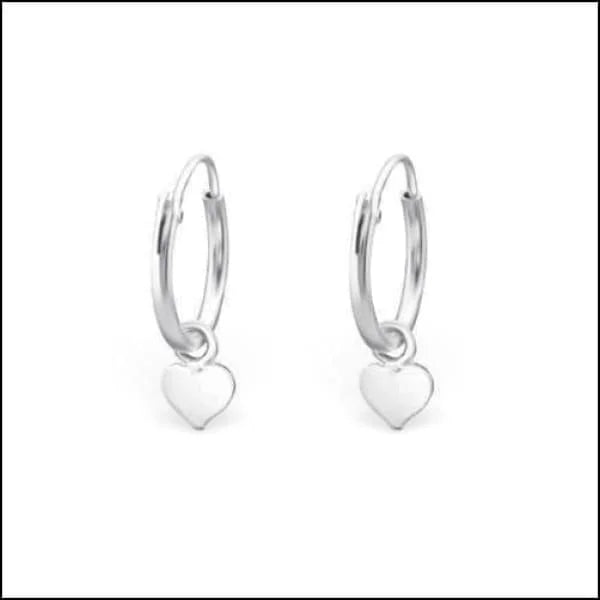 925 Zilveren Kinder Oorringen 10mm Diverse Modellen - Meisje Hoops - Rondje-5mm -