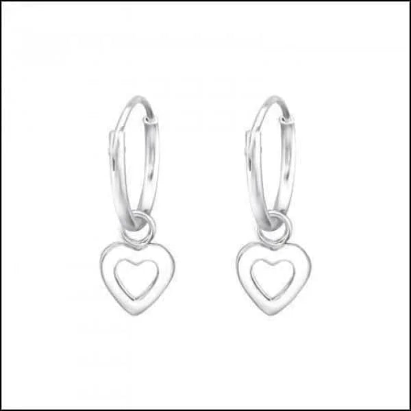 925 Zilveren Kinder Oorringen 10mm Diverse Modellen - Meisje Hoops - Slang-12x5mm -